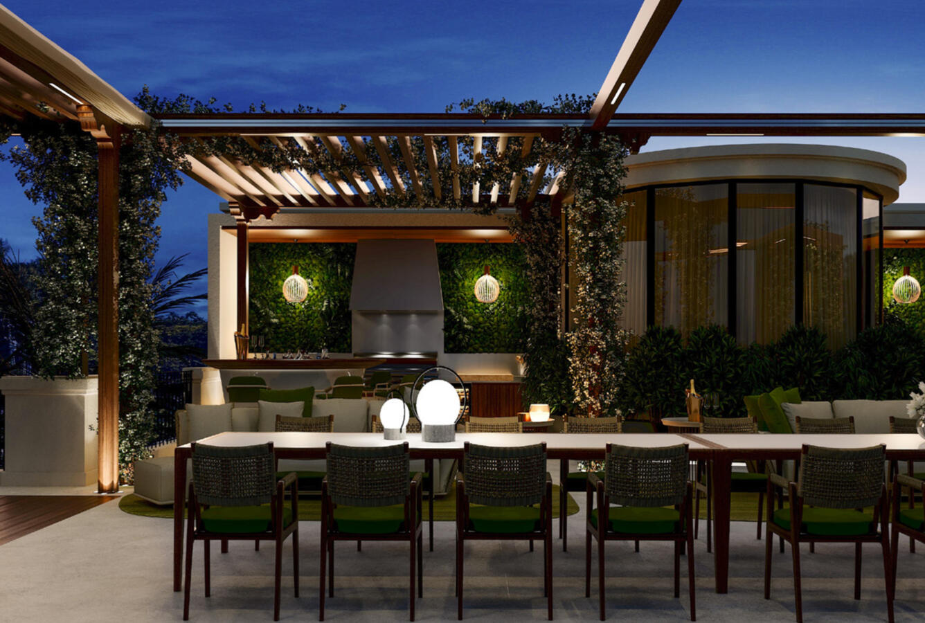 Double vanities & Porcelain Tiles